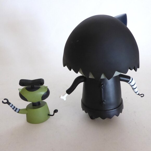 NEW 2003 SCARY GIRL & TOMCAT DESIGNER VINYL COLLECTIBLE FIGURE SET - Picture 6 of 12